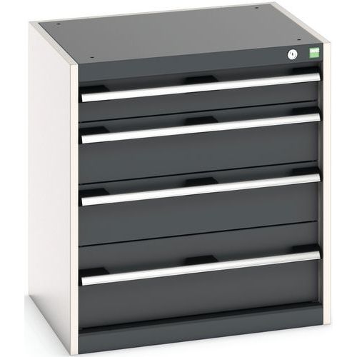 Verkstedskap med skuffer Cubio SL-657-4.1 – Bott