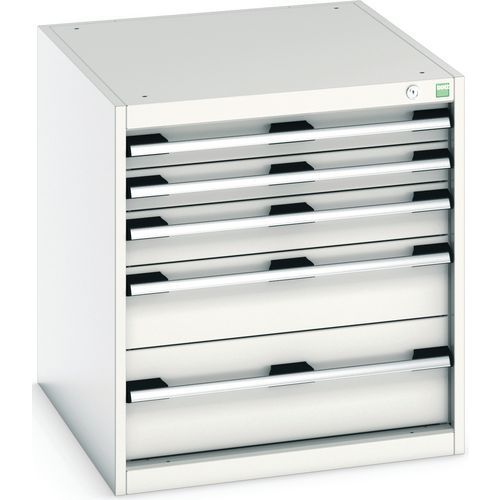 Verkstedskap med skuffer Cubio SL-677-5.1 – Bott