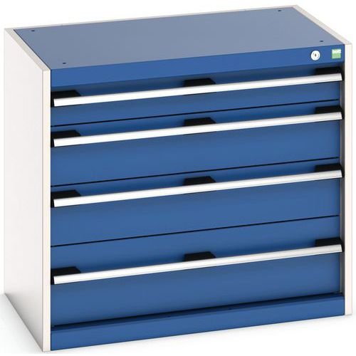 Verkstedskap med skuffer Cubio SL-857-4.1 – Bott