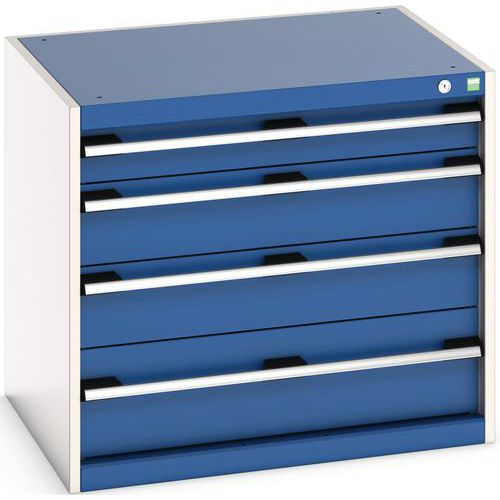 Verkstedskap med skuffer Cubio SL-867-4.1 – Bott