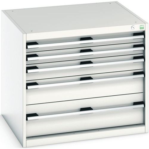 Verkstedskap med skuffer cubio SL-877-5.1 – Bott