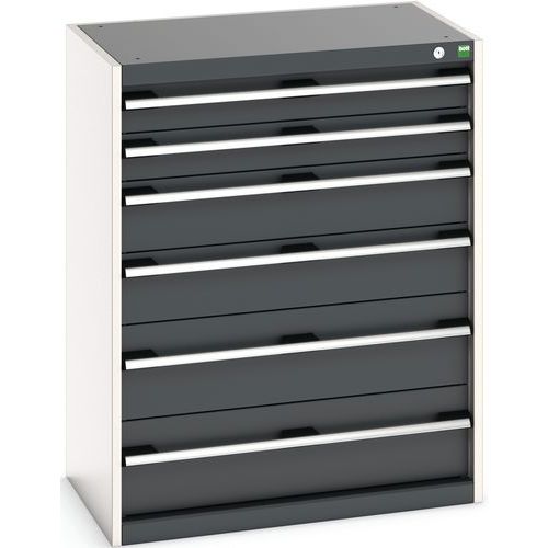 Cubio-skap med perforerte dører – høyde 1600 mm – Bott