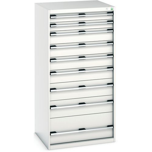 Verkstedskap med skuffer Bott SL-87 – høyde 160 cm – Bott