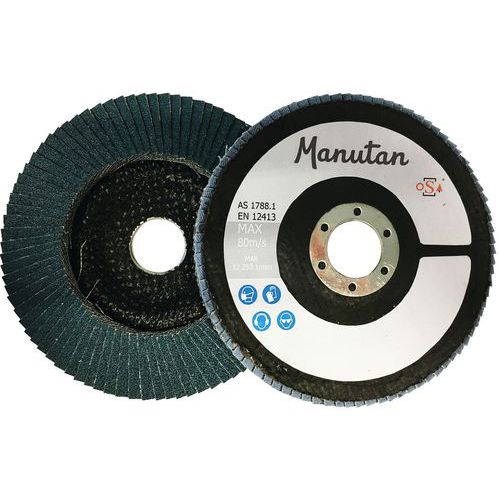 Buede klaffskiver Ø 125 mm - Manutan