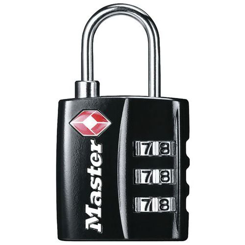 Masterlock programmerbar kodelås til TSA Bagasje – De Raat