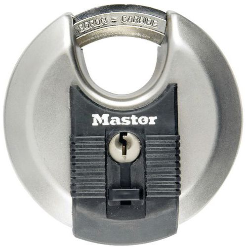 Master Lock Excell® rund hengelås i rustfritt stål