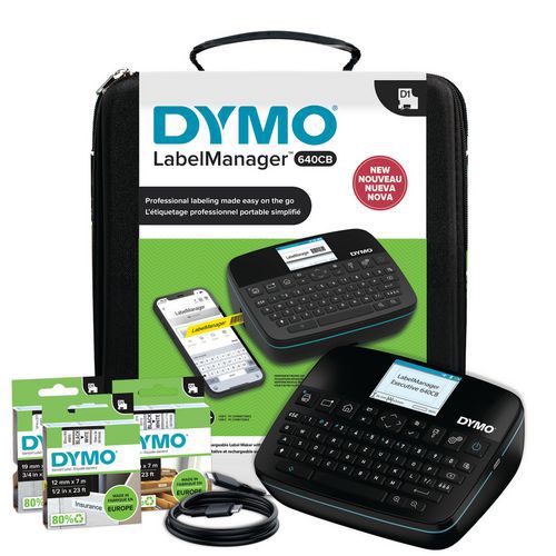 Merkemaskinsett LabelManager® Executive LM640 CB Azerty - Dymo