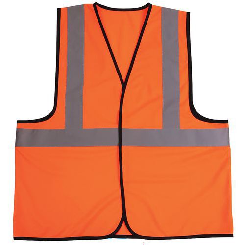 Refleksvest Oransje - Manutan Expert