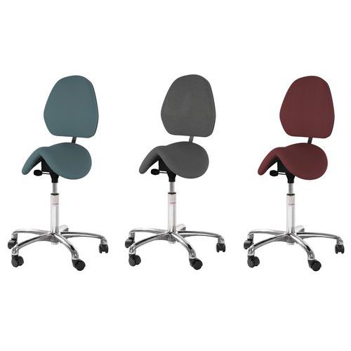 Sadelstol Dalton Euromatic ryggstøtte - Global Professional Seating