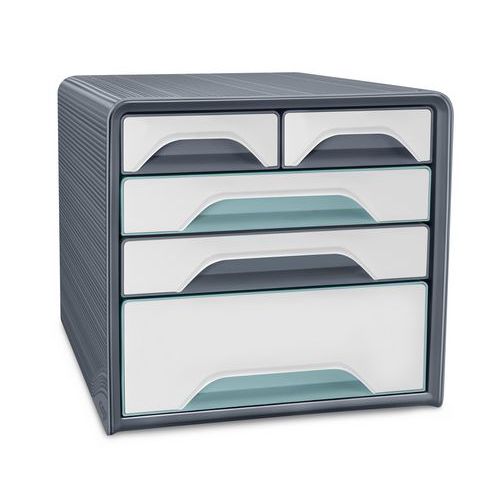 Oppbevaringsmodul Smoove 7-213, grå vannblå - CEP