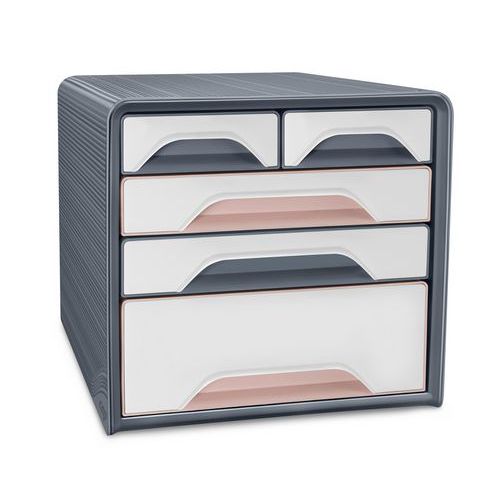 Oppbevaringsmodul Smoove 7-213, grå rosa pudder - CEP