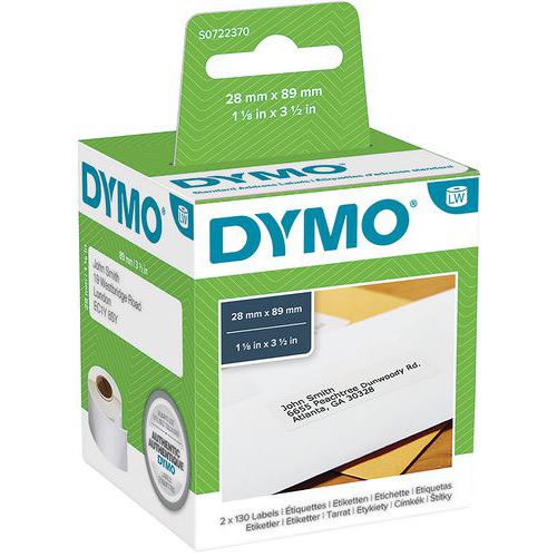 Etiketter til Dymo LabelWriter etikettskrivere