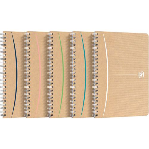 Touareg notisbok 148 x 210 180 sider 90 g resirkulert assorterte - Oxford