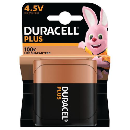Plus 100 % 4,5 V alkalisk batteri - 1 enhet - Duracell