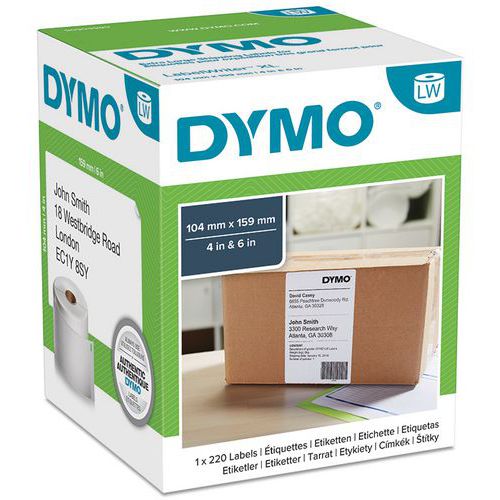 Etikett for Dymo LabelWriter 4XL Etikett for Dymo LabelWriter 4XL