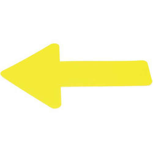 Gulvoppmerkingstape - Pil - 180 x 180 mm - Gergosign