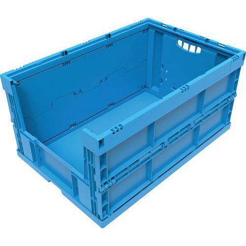 Plastbakk sammenleggbar perforrerte
