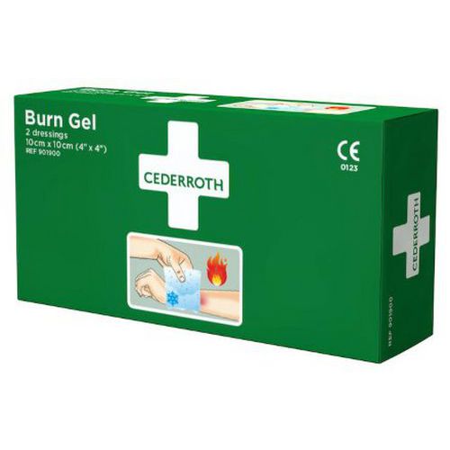 Burn gel dressing cederroth 2 sterile kompresser