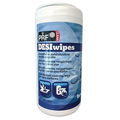 Desinfeksjonsserviett for overflater DesiWipes 70% 100 stk.