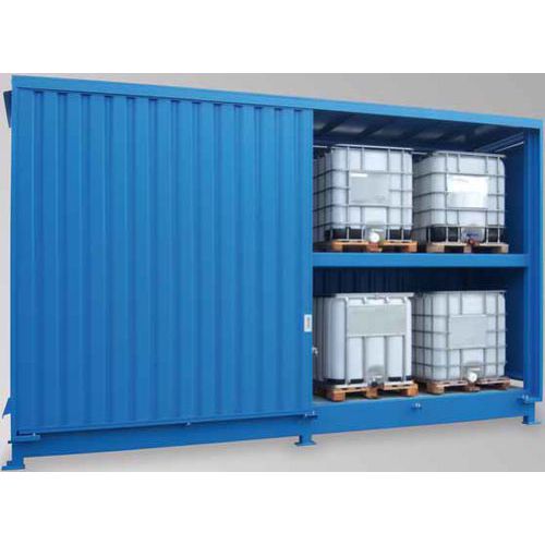 Miljøcontainer wsc-t-e.2-110/ibc, varmeisolert