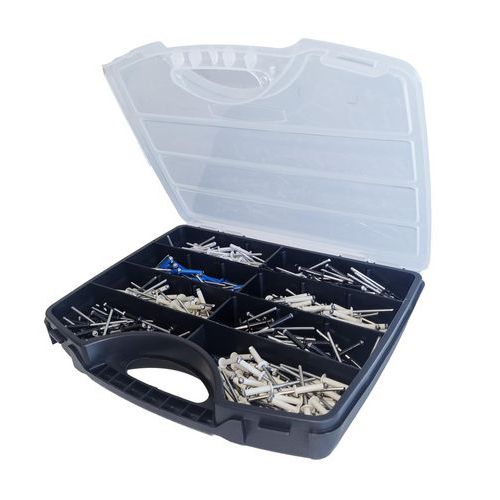 Rivetsats for nummerskilt - 500 deler - Degometal