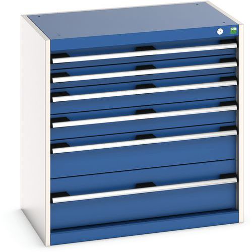 Verkstedskap med skuffer Cubio SL-858-7.1 – Bott