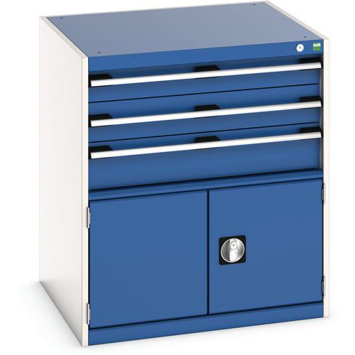 Kombinert skap Cubio SL 800x750x900 mm – Bott