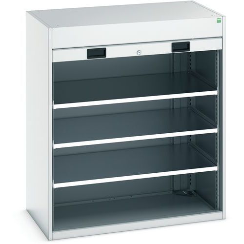 Skap med rulleport Cubio 1200x1050mm - Bott