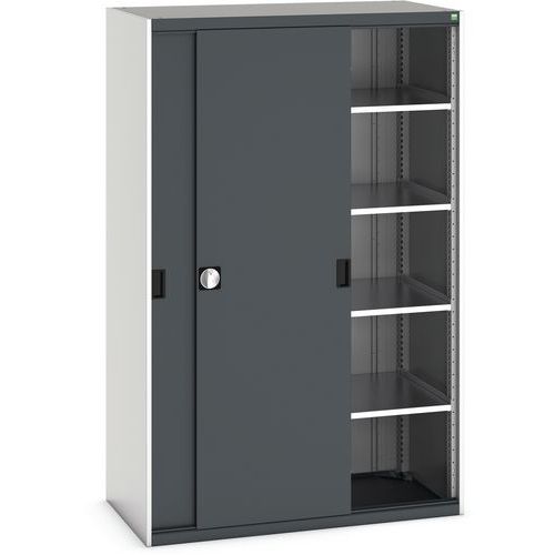 Skap med skyvedører Cubio 1300x650x2000 mm – Bott