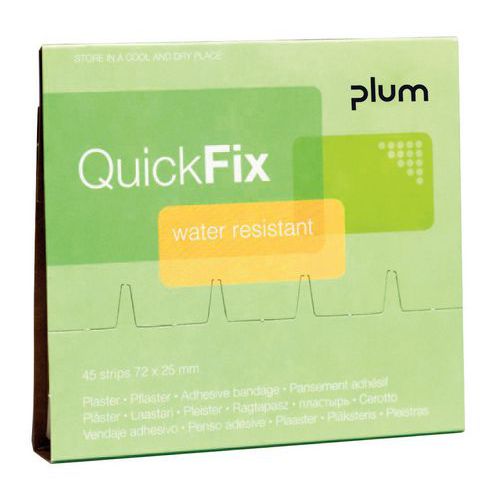 Refill av elastiske og vanntette plastere - QuickFix