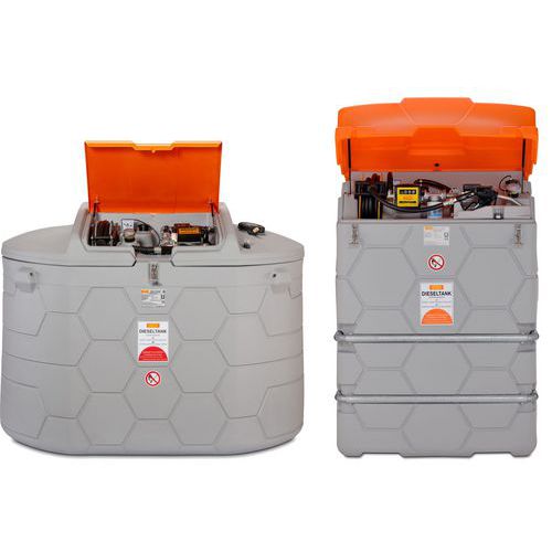 Dieseltank Cube Premium for utendørs bruk - Cemo
