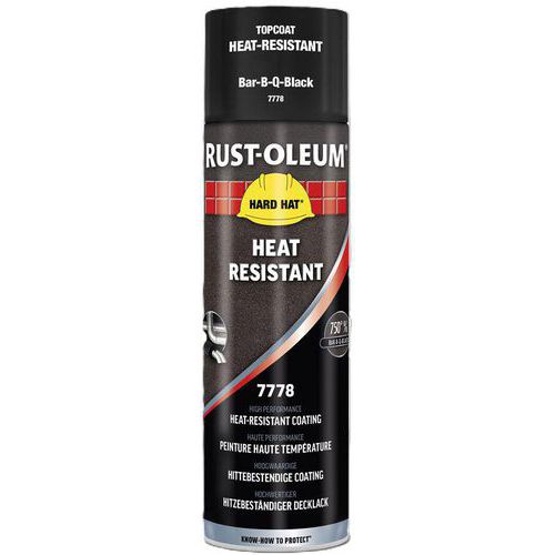 Spraymaling høy temperatur Hard Hat - 500 ml - Rust-Oleum Spraymaling høy temperatur Hard Hat - 500 ml - Rust-Oleum