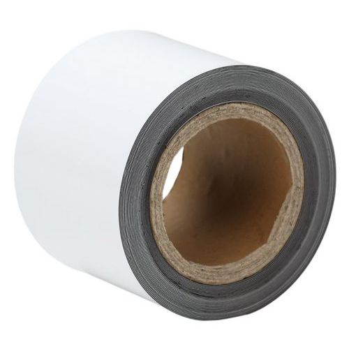 Utviskbar magnetisk merketape – 10 m – hvit - Manutan Expert