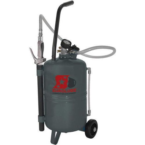 Mobil oljepåfyller, 25 liter Mobil oljepåfyller, 25 liter