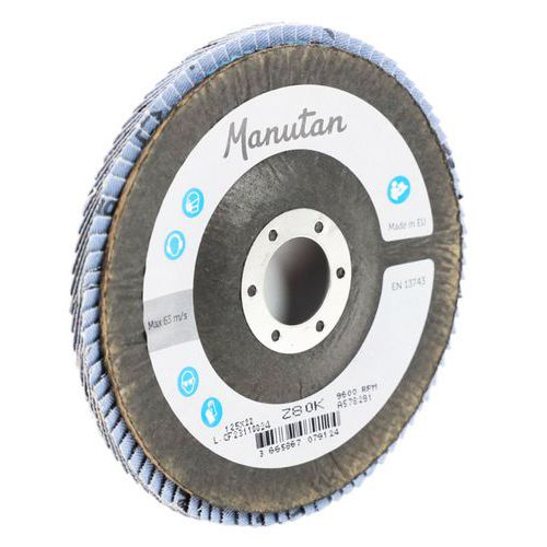 Buede klaffskiver Ø 125 mm - Manutan Expert
