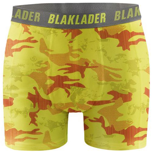Boksershorts 2-pakk Gul/Grå