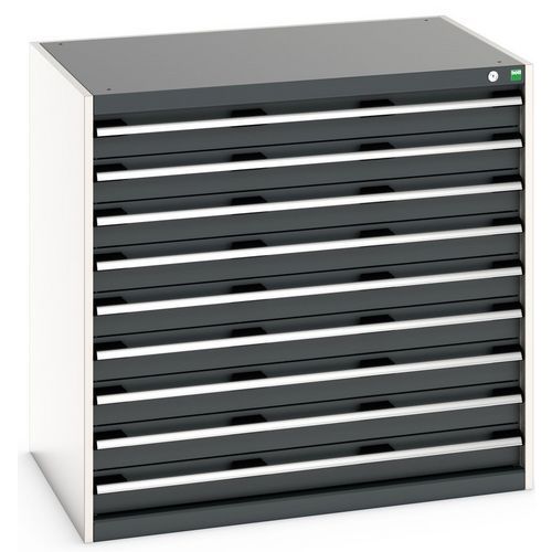 Skap med 5 skuffer SL-8610-5.4 for tung last – Bott