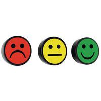 5-pakning med smileymagneter - Smit Visual