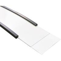 Magnetisk etikettholder brun - Manutan Expert
