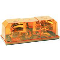 Minilysskinne med roterende halogenlys - 12 V - Contact securite