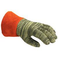 gants avec crispin cuir 130 mm