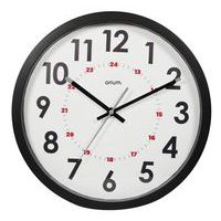 Veggklokke 30 cm doble displayer - Orium