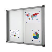 Oppslagsskap Cube magnetisk emalje - Vanerum