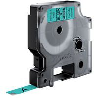 DYMO D1 tape 9 mm sort/grønn