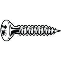 Skrue med innfelt hode