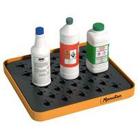 Spilltrau for laboratorium, firkantet, 5 L - Manutan Expert
