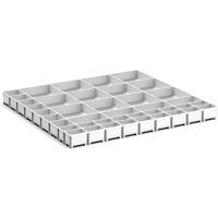 Oppbevaringsbokser for skuff Cubio EKK-8775, 41 rom – Bott