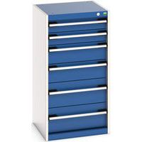 Verkstedskap med skuffer Cubio SL-5510-6 - Bott