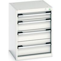 Verkstedskap med skuffer Cubio SL-557-4.1 - Bott