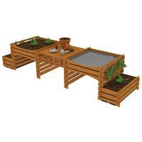 Blomsterstativ & grønnsakshage